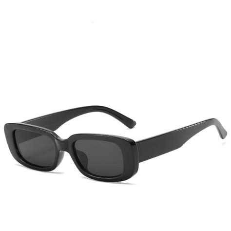 rectangle shaped sunglasses for women.